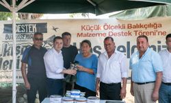 Mersin Büyükşehir Belediyesinden balıkçılara malzeme desteği