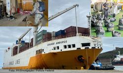 GRIMALDI'nin gemisinde 1,5 ton kokain yakalandı