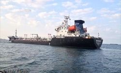 Marmara Denizinde Sidra isimli tanker yanıyor