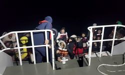 Ayvalık’ta 68 göçmen yakalandı