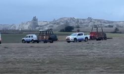 Kapadokya’da sıcak hava balon turları olumsuz hava nedeniyle iptal edildi