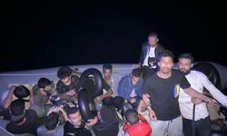 Ayvacık açıklarında 18 kaçak göçmen kurtarıldı