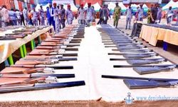Nijerya, Konteyner İçinde Gelen Çok sayıda Silah Ele Geçirdi