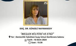 İTÜ Denizcilik Fakültesi'nde "Meslek Kültürü ve Etiği" semineri