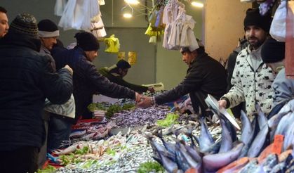 Balık pazarı denetlendi