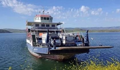 Tunceli-Elazığ arası feribot  seferlerine kısıtlama