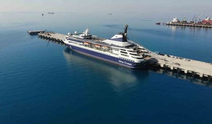 Bin 56 kişilik kruvaziyer gemisi İskenderun’a geldi