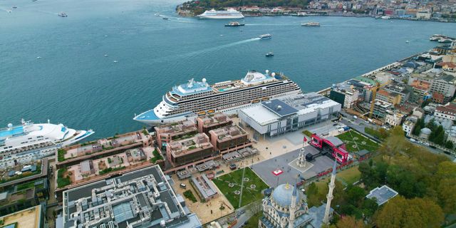 Galataport, açılalı beri 120 kruvaziyer gemi ağırladı