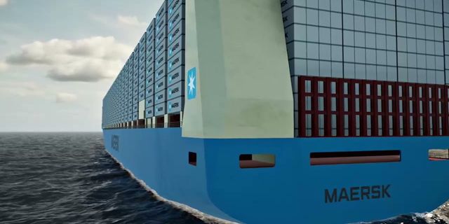 Maersk altı adet daha metanol 17.000 TEU sipariş etti