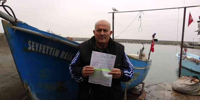 Küçük balıkçıların makara cezası tepkisi