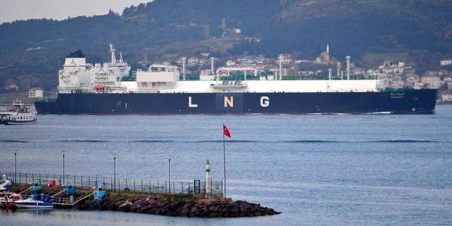 Cezayir'den gelen LNG gemisi Türkiye'ye ulaştı