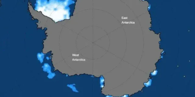 Antarktika'da Mevsimsel Deniz Buz Örtüsü Rekor Düşük Seviyede