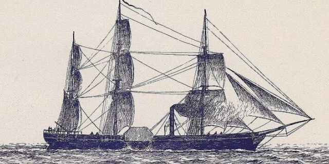 İlk Atlantik Buharlı Gemisi Savannah'nın Enkazı Bulunmuş Olabilir
