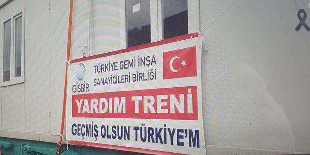GİSBİR, Deprem Bölgesine Konteyner Evler Gönderdi