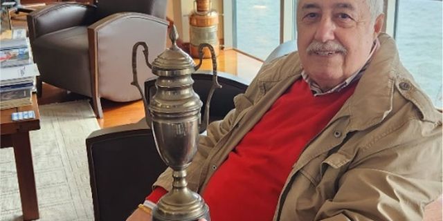 Çifte Filika Yarışları kupası, İlkfer Denizcilik Müzesi’nde yerini aldı