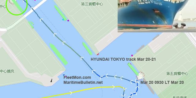 Sarhoş pilot, Kaohsiung limanındaki kazadan sorumlu tutuldu(video)