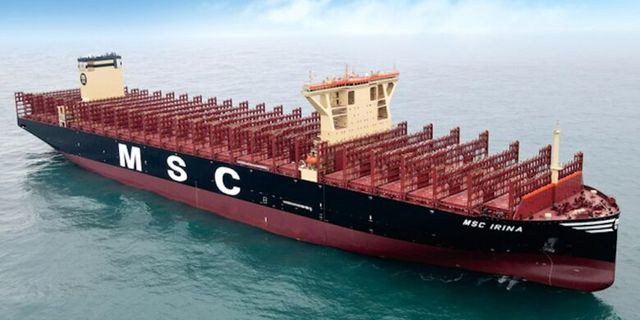 24.346 teu: MSC yeni konteyner gemisi rekoru kırdı