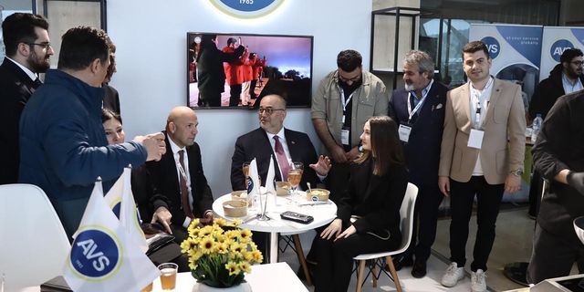 TPAO Başkanı Melih Han Bilgin AVS standını ziyaret etti