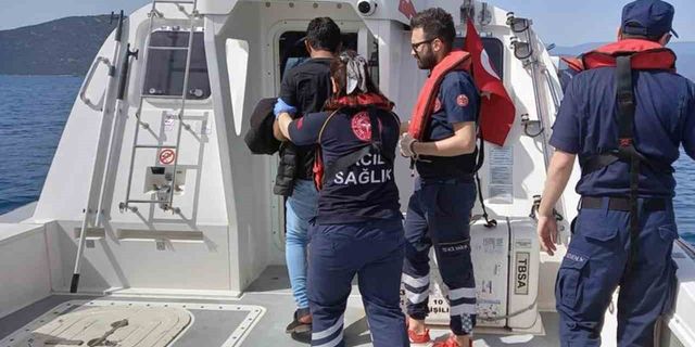 Rahatsızlanan gemi personeline tıbbi tahliye
