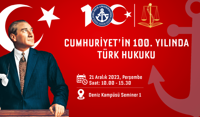 PRÜ Hukuk'ta seminer: Cumhuriyetin 100. Yılında Türk Hukuku
