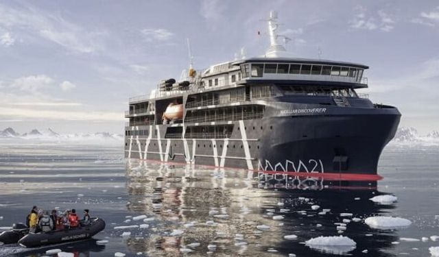 Şili'nin İlk Hibrit-Elektrikli Antarktika Yolcu Gemisinin İnşaatı Başlıyor