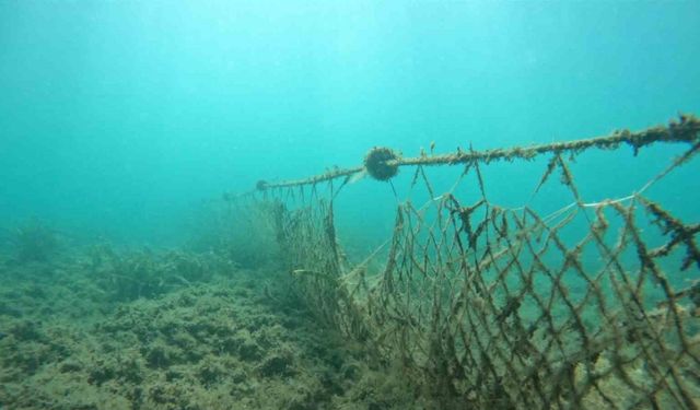 Balıkesir Büyükşehir, denizleri hayalet ağlardan arındırıyor