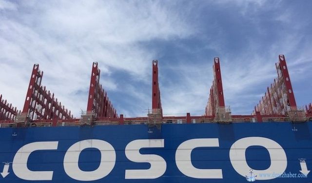 COSCO bir düzine 14.000 TEU gemi siparişi verdi