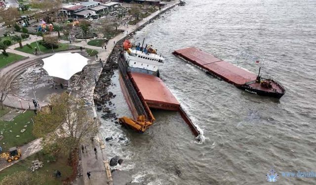 Karadeniz Ereğli’de Pallada Gemisi Fırtınaya Yenik Düştü: Kapsamlı İnceleme Raporu Yayınlandı