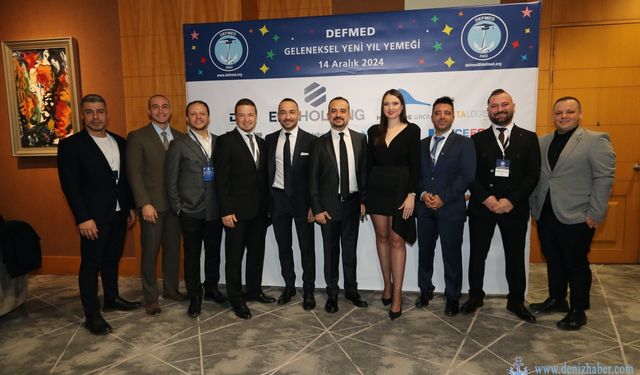 DEFMED 2025 yılına hep birlikte merhaba dedi