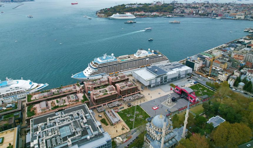 Galataport, açılalı beri 120 kruvaziyer gemi ağırladı