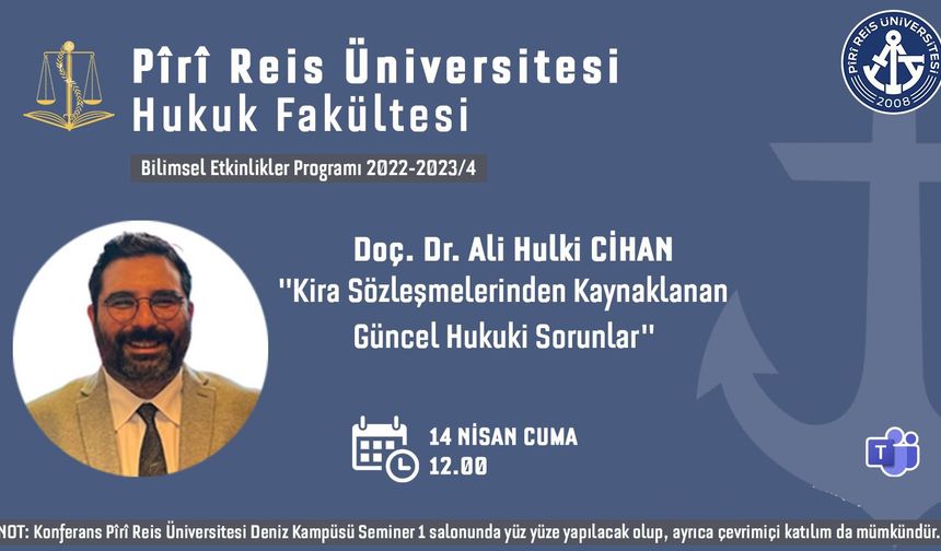 PRÜ'de seminer; "Kira Sözleşmelerinden Kaynaklanan Hukuki Sorunlar"