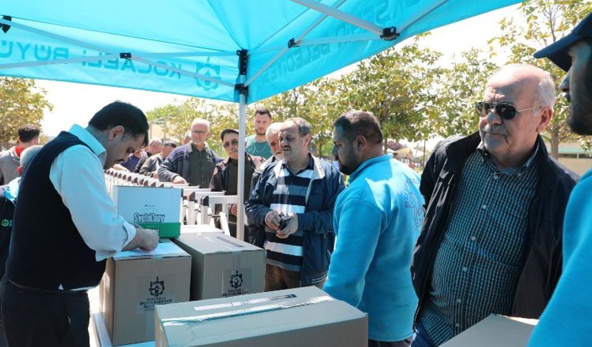 Kocaeli'den 303 balıkçıya 1,5 milyon TL destek