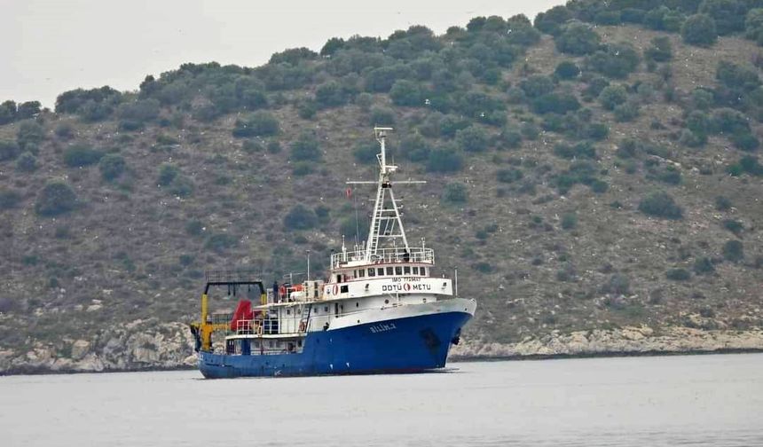 ODTÜ Bilim-2 araştırma gemisi Erdek’te