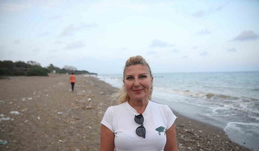 Mersin sahilleri deniz kaplumbağalarını ağırlamaya başladı