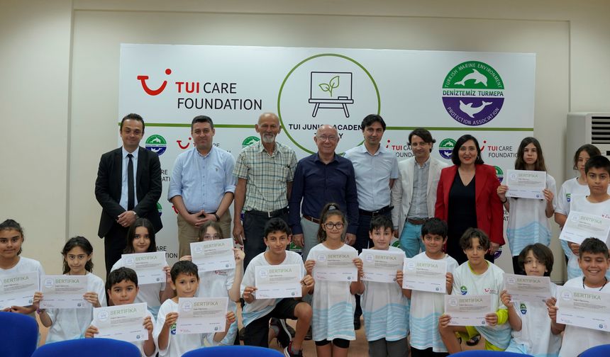 TUI Junior Academy Türkiye Projesi Eko Şampiyonları Fethiye’de Buluştu