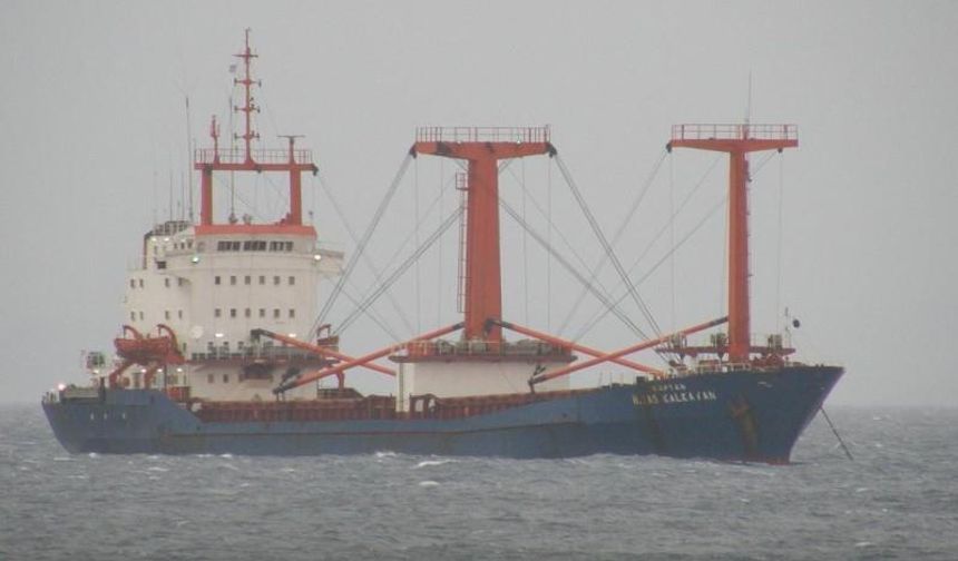 Midilli açıklarında Raptor adlı gemi  battı 13 denizci kayıp