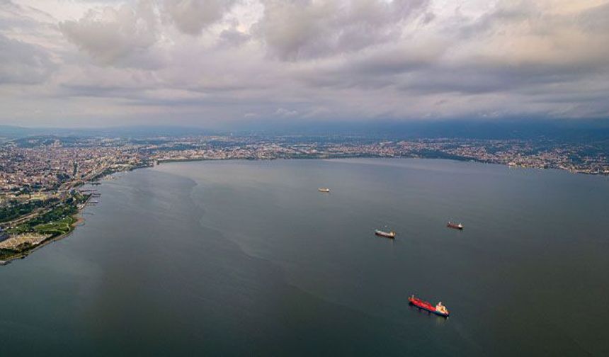 İzmit Körfezi'ndeki limanlara 9 bin 560 gemi geldi!