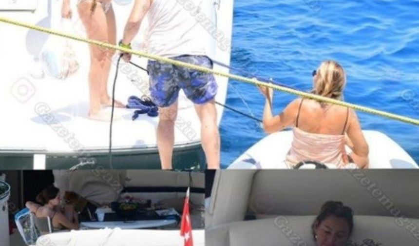 Pınar Altuğ Çekirdek Ailesiyle Lüks Tekne Tatilinde!