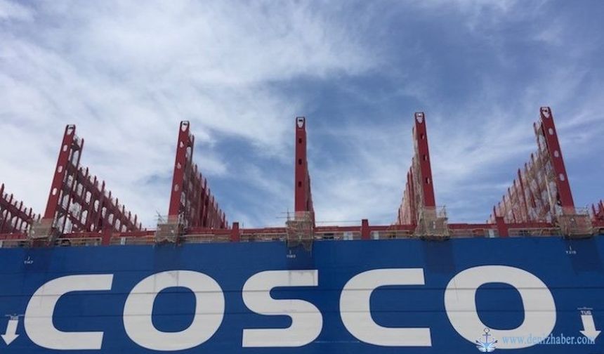 COSCO bir düzine 14.000 TEU gemi siparişi verdi