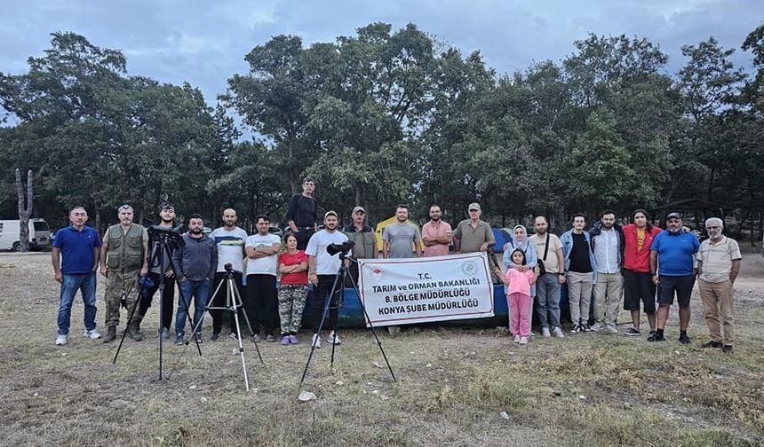 Beyşehir Gölü kıyısında yıldız gözlem etkinliği