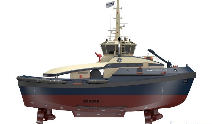 SVITZER, DÜNYANIN İLK PİL ELEKTRİKLİ METANOL RÖMORKÖRÜNÜ İNŞA ETMEK İÇİN SİPARİŞ VERDİ