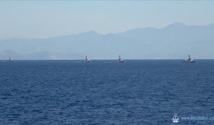 Denizkurdu-1 Tatbikatı Karadeniz, Ege Denizi ve Doğu Akdeniz'de tamamlandı