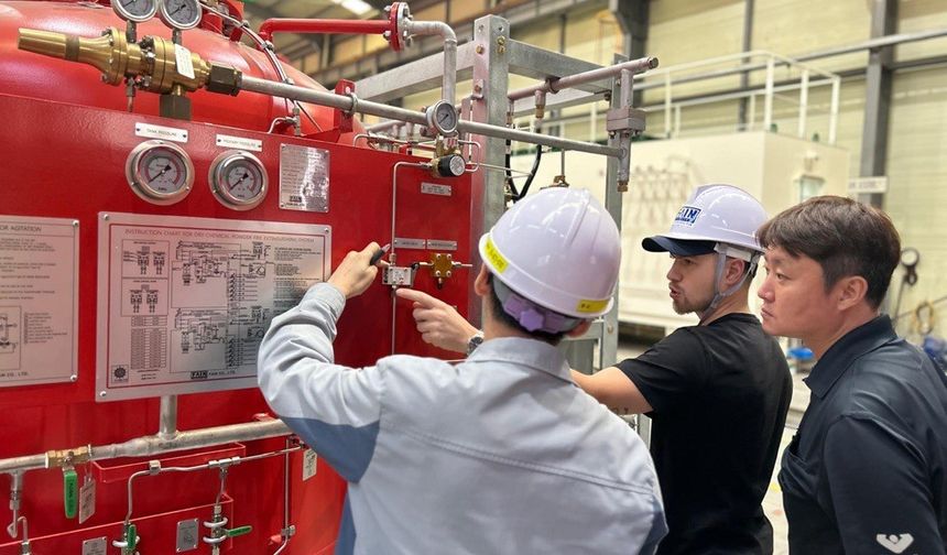 AIN ve VIKING deniz yangın güvenliği konusunda küresel hizmet anlaşması imzaladı