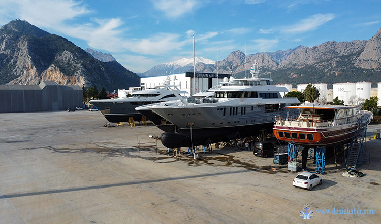 Antalya Serbest Bölge'de 25 Yılda 772 Lüks Yat Denize Indirildi2